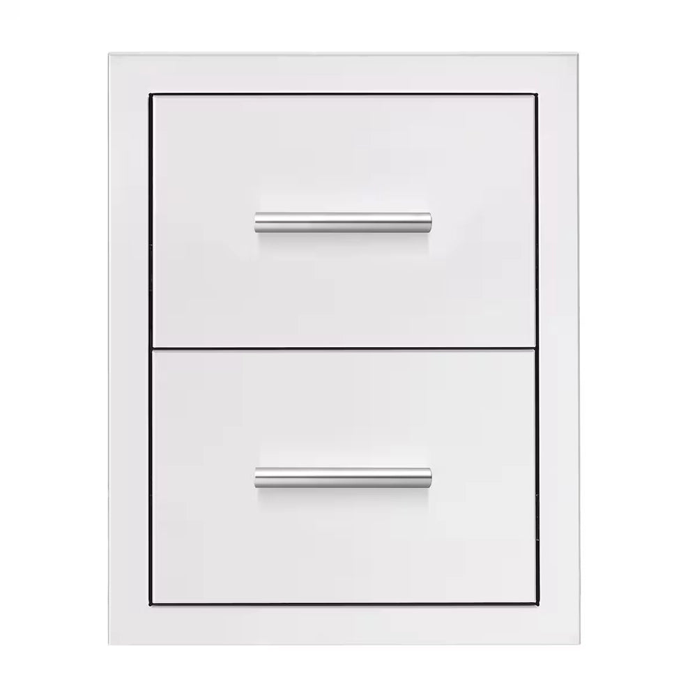 Summerset DR2-17M 17" Double Drawer Masonry Frame