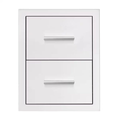 Summerset DR2-17M 17" Double Drawer Masonry Frame