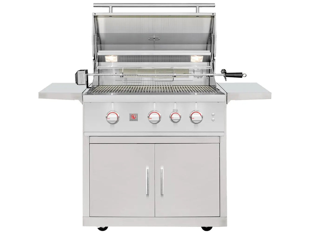 Summerset TRL Pro 32” Grill in a Cart Front View