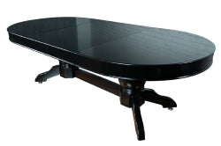 BBO Poker Tables Oval Table in Black