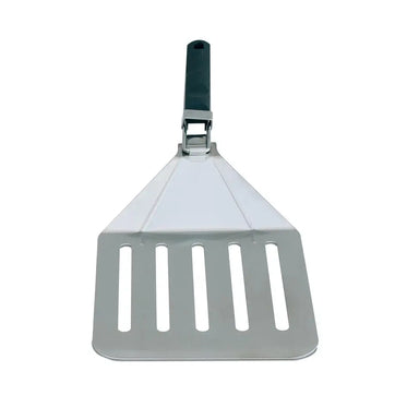 Summerset large folding stainless steel pizza peel with slotted surface from the SSTOAK-1 accessory kit.