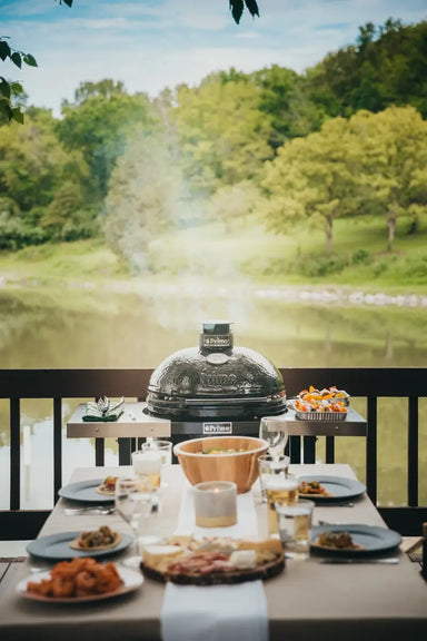 Primo Large Round Ceramic Kamado Outdoor Lifestyle Grill