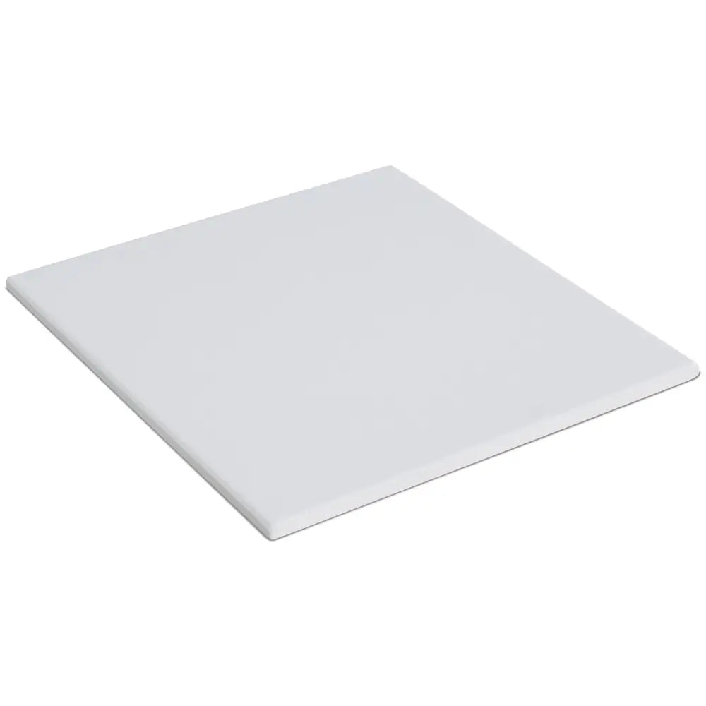 The square ceramic pizza and baking stone for even cooking, included in the Summerset SSTOAK-1 kit.