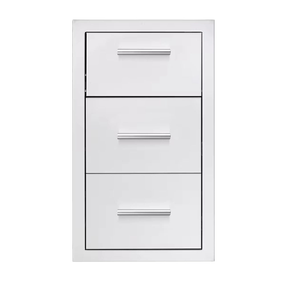 Summerset TDC-17 17" 2-Drawer & Paper Towel Combo