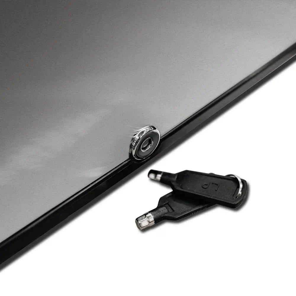 Summerset 22" Compact Refrigerator with open door, showing digital controls and shelves.