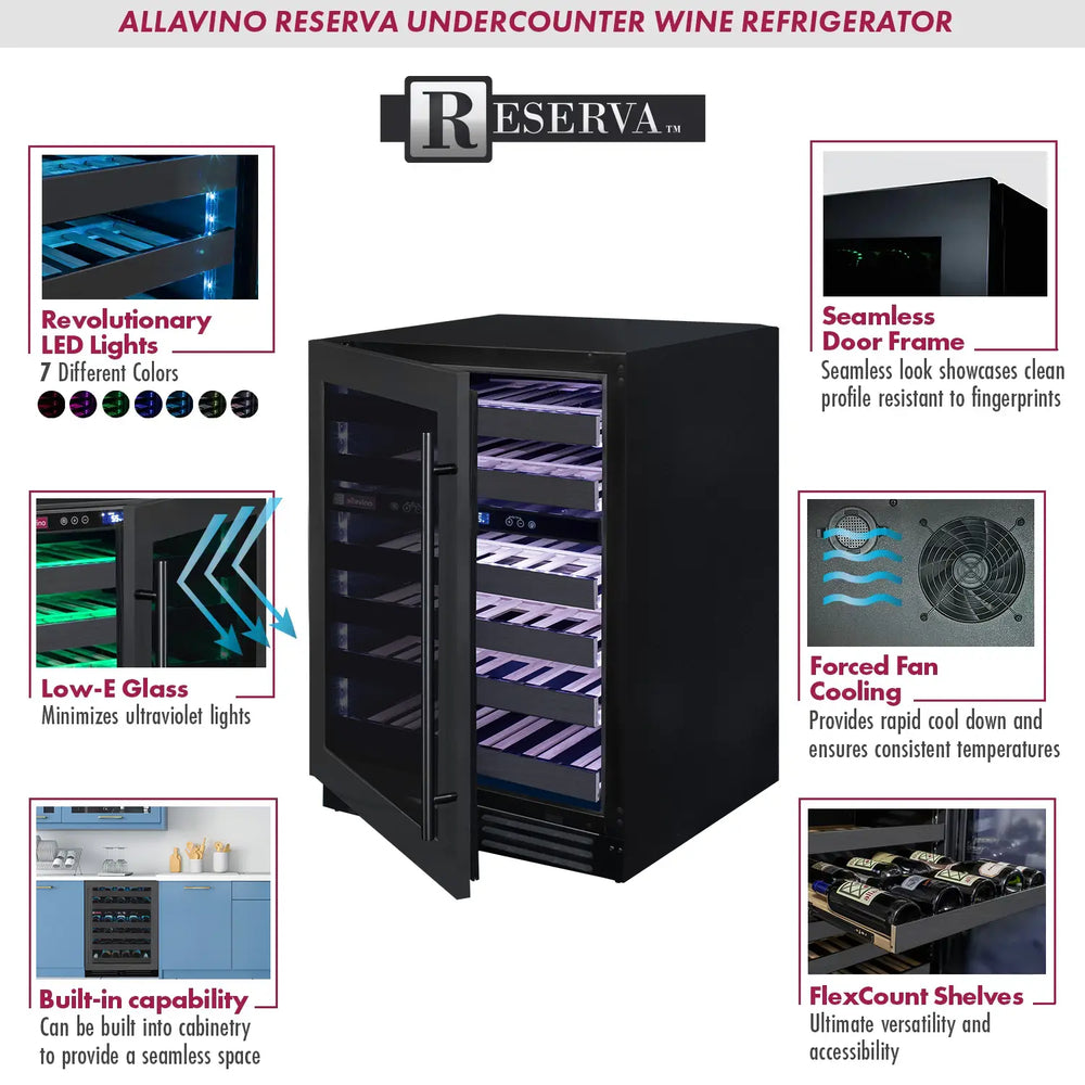 BDW5034 Wine Refrigerator Features
