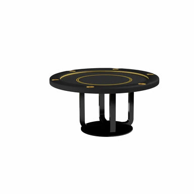Siamun Round Poker Table by Arts Gameroom Black