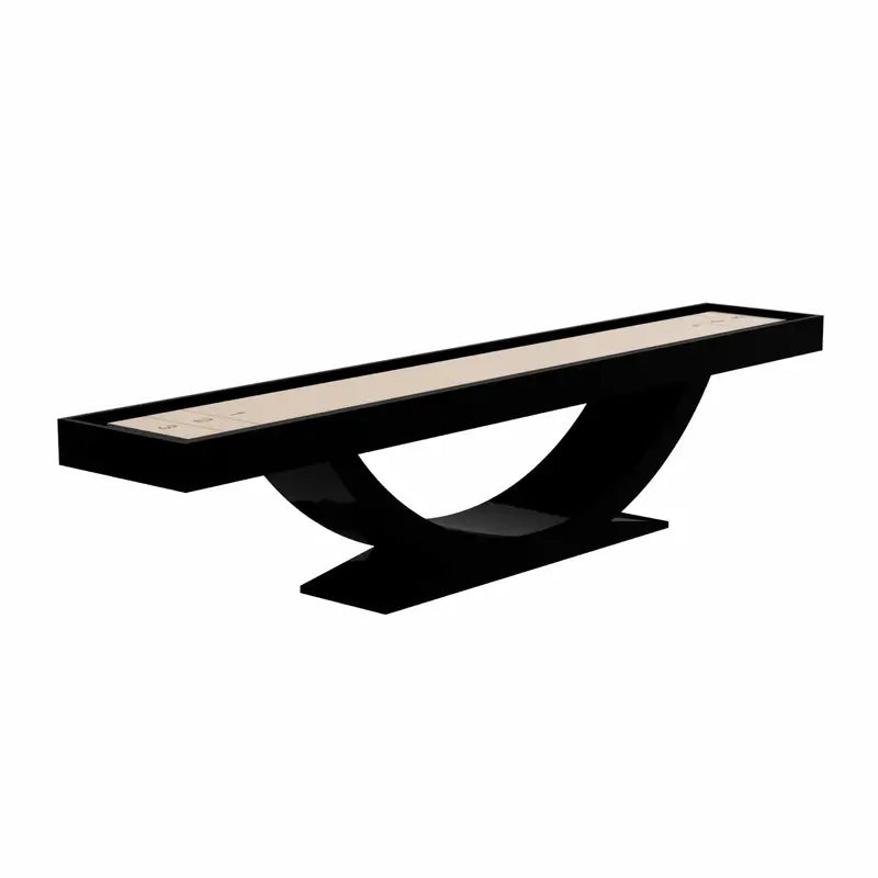 Siamun 9 ft Shuffleboard by Arts Gameroom Black