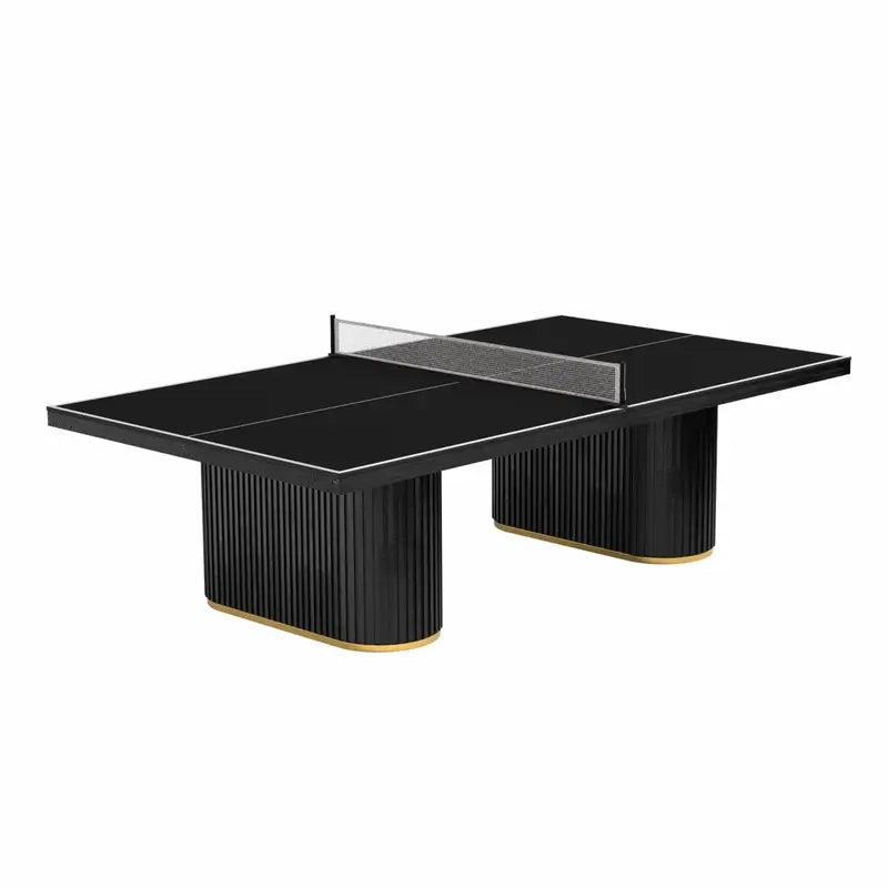 Arts Gameroom Deluxe Ping Pong Table - Ebony Black