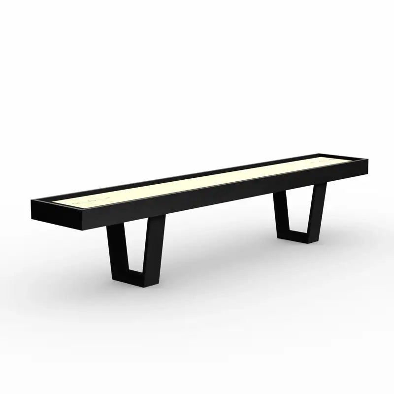 Manetho Shuffleboard Table by Arts Gameroom Ebony Black