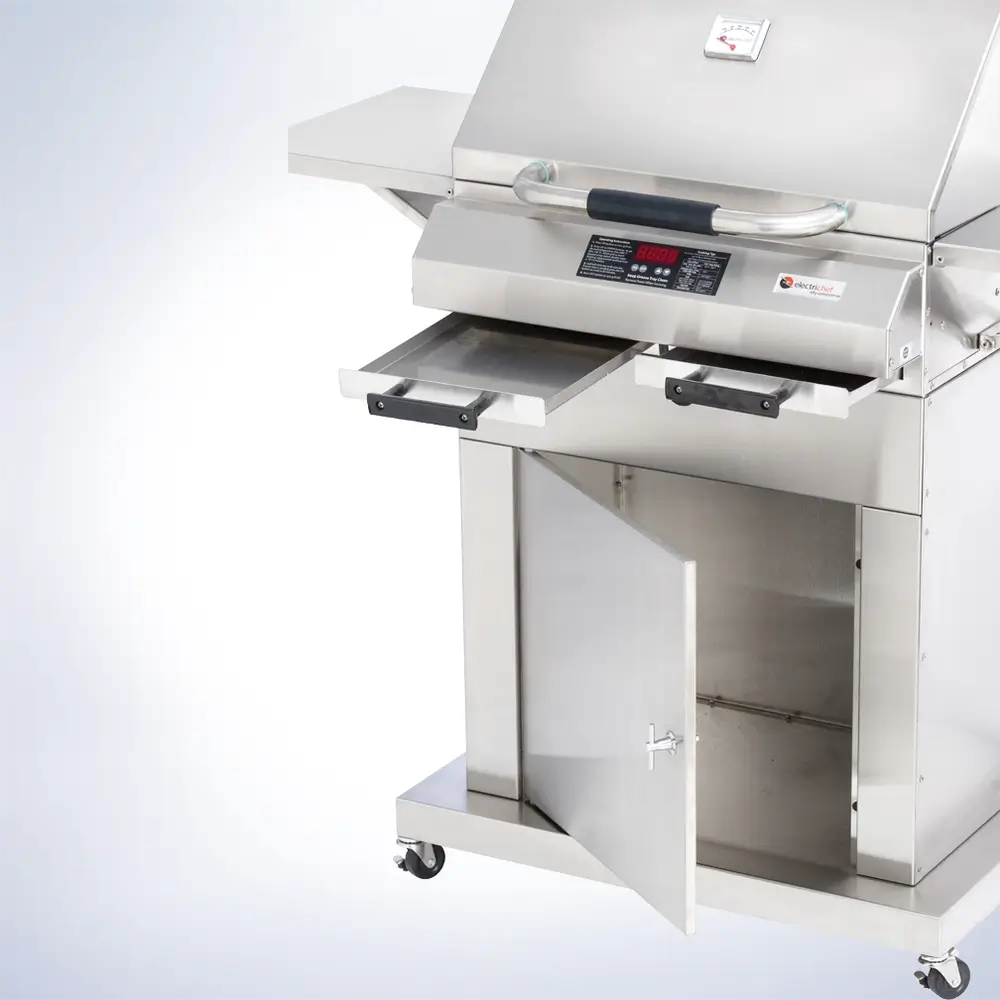 ElectriChef Emerald 24" Outdoor Electric Grill Storage