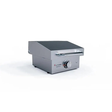 Le Griddle Wee Gas Griddle with closed stainless steel lid