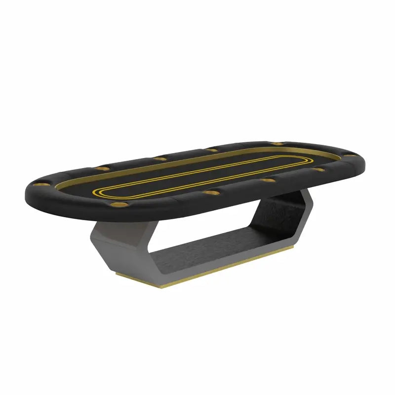 Arts Gameroom Galaxy Poker Table - Gray