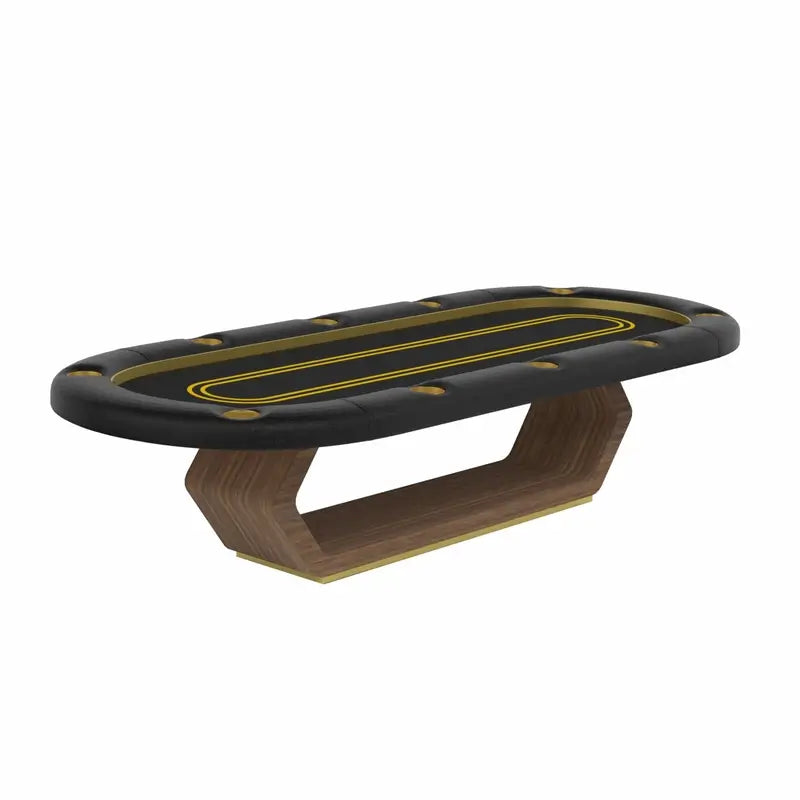 Arts Gameroom Galaxy Poker Table - Walnut