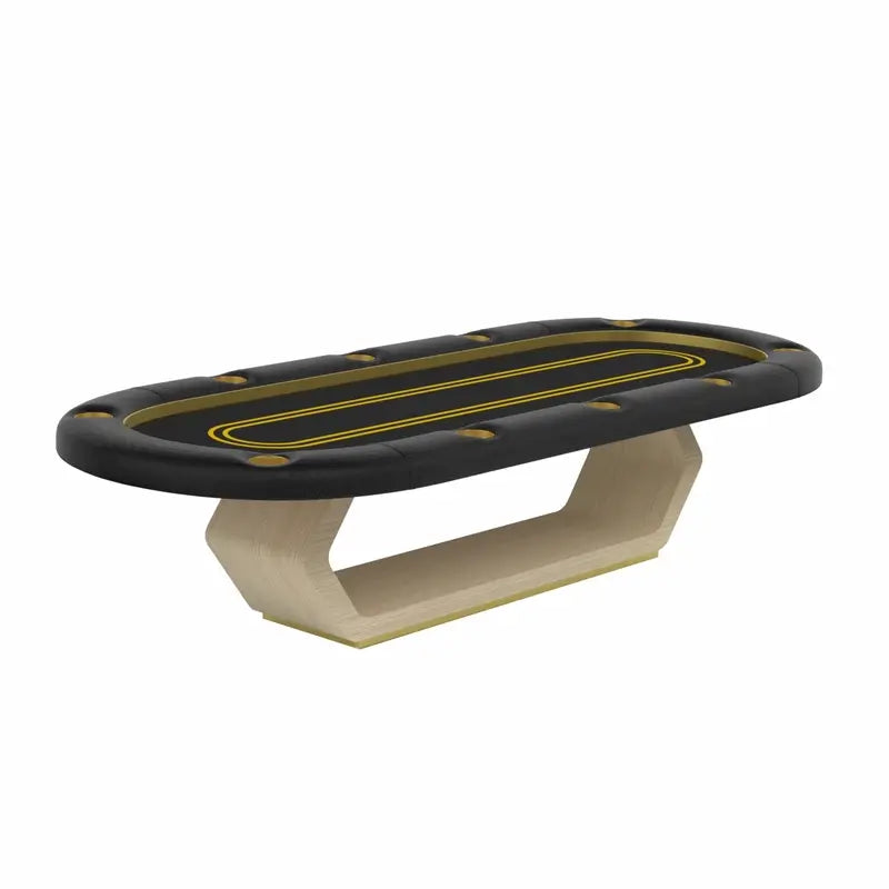 Arts Gameroom Galaxy Poker Table - White Oak