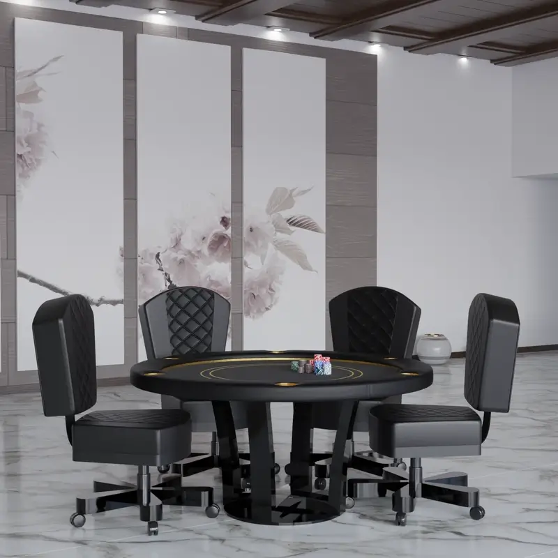 Galaxy Round Poker Table  by Arts Gameroom Lifestyle