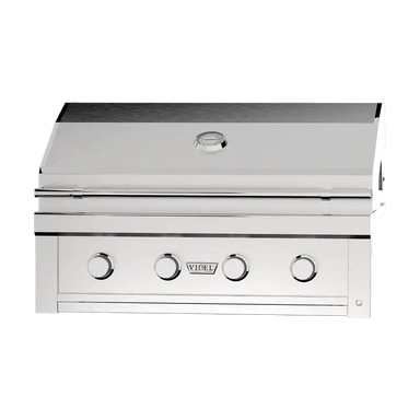 Videl Grills Gran Fuego 36 inch built-in stainless steel BBQ grill close front