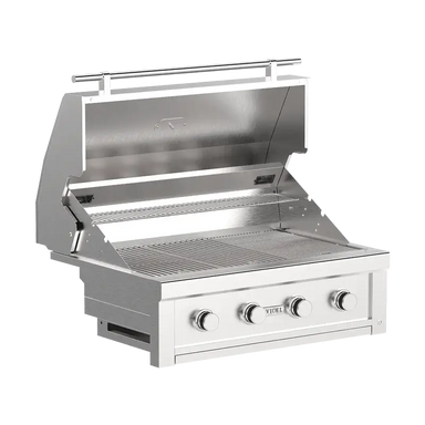 Videl Grills Gran Fuego 36 inch built-in stainless steel BBQ grill open