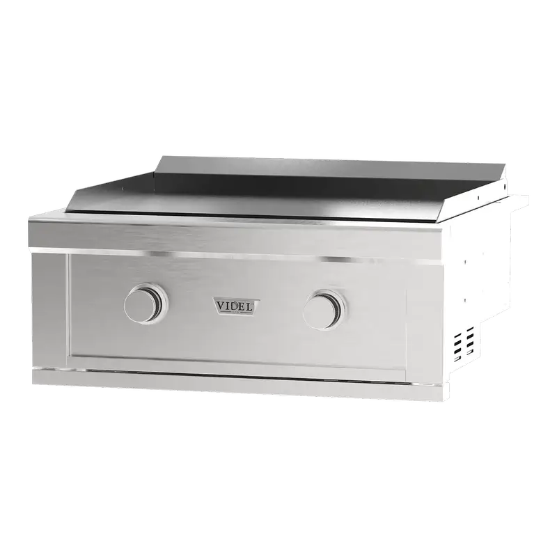 Videl Grills Gran Plancha 30 inch Built-In Outdoor Griddle Front View