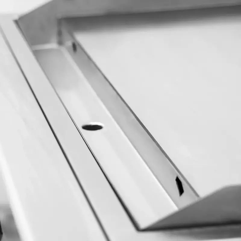 Videl Grills Gran Plancha 30 inch Built-In Outdoor Griddle Grease Outlet