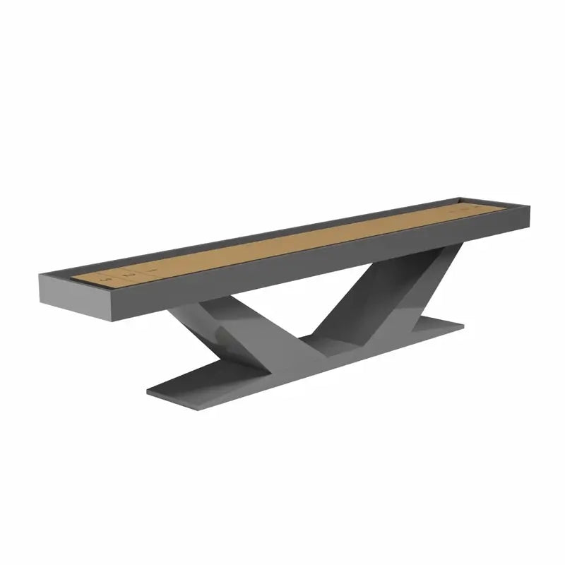 Luxor Shuffleboard Table by Arts Gameroom Gray