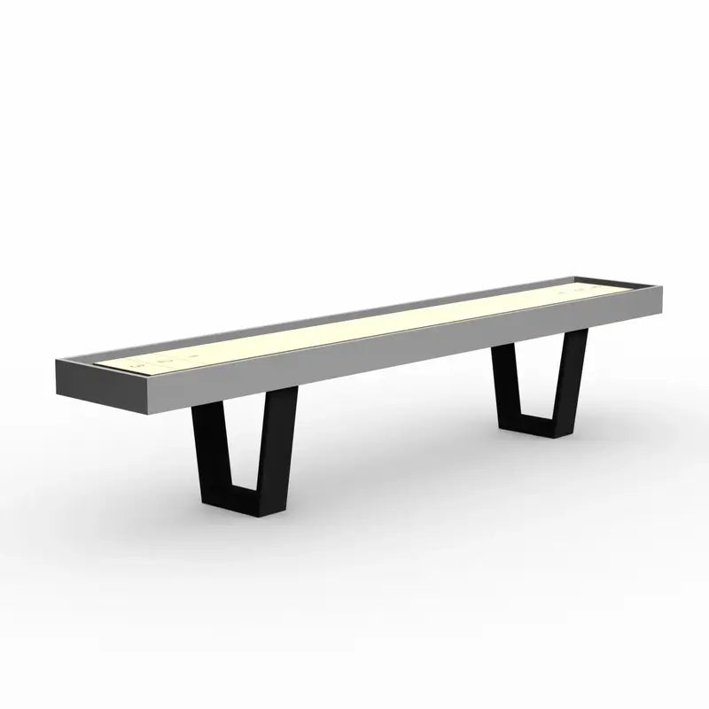Manetho Shuffleboard Table by Arts Gameroom Gray