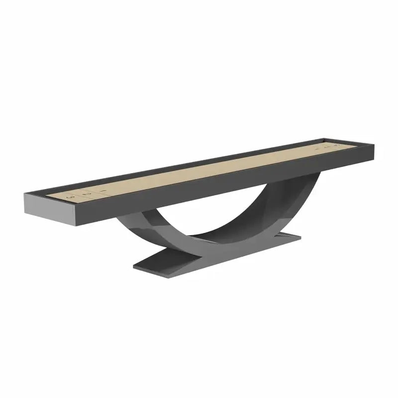 Siamun 9 ft Shuffleboard by Arts Gameroom Gray