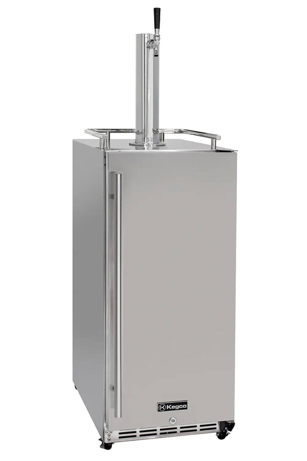 Kegco 15" Kegerator Front Angle