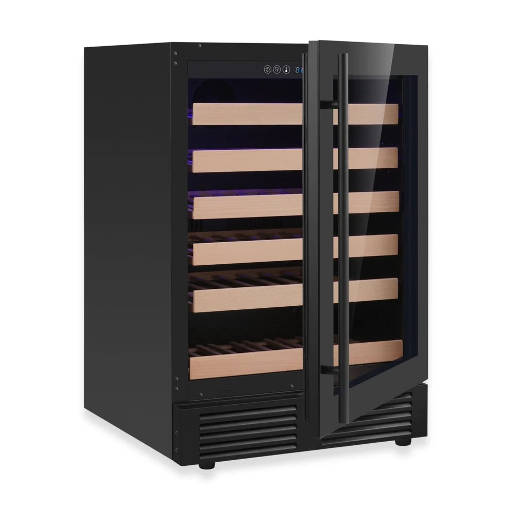 KingsBottle KBU145WX 24" Single Zone Built-In Wine Fridge