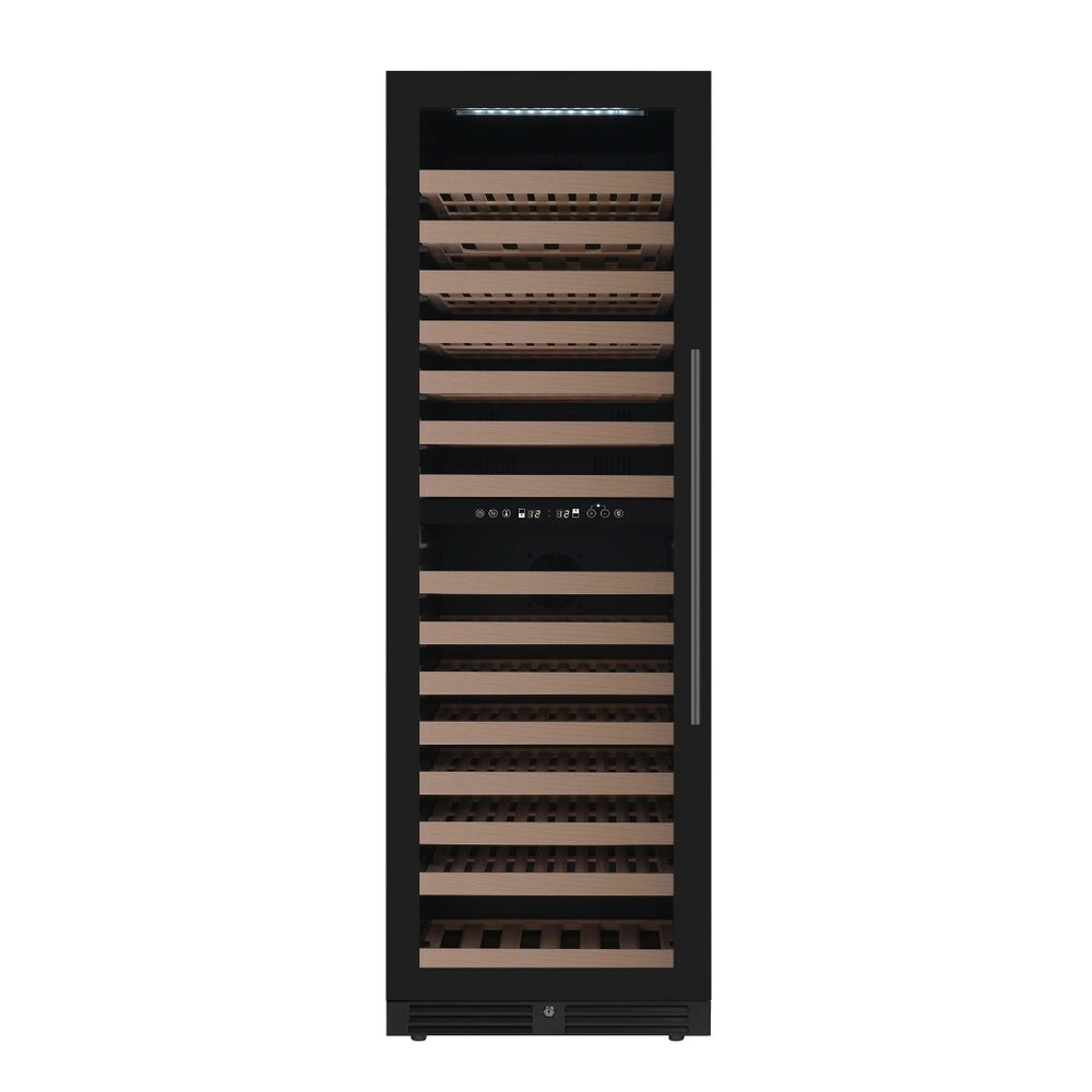 KBU425DX Black Frame Left Hinge Door Closed Front View