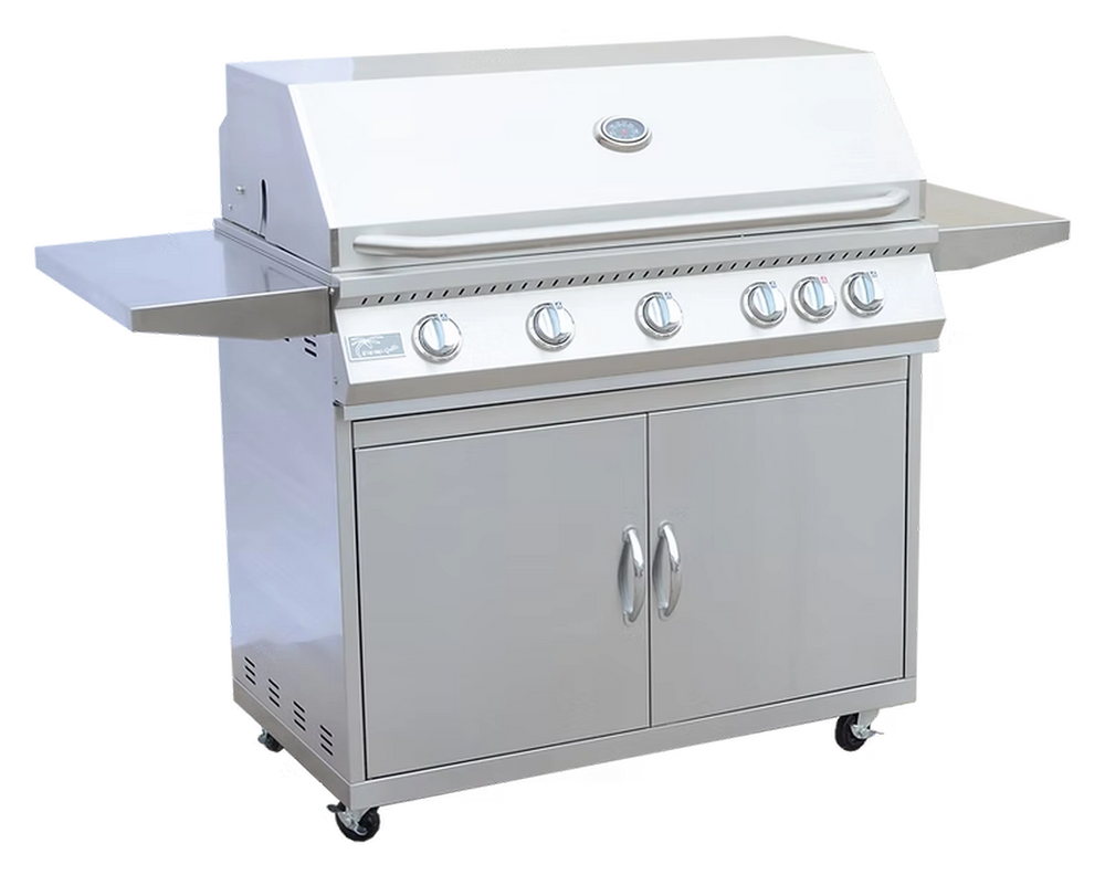 KoKoMo 5 Burner Grill with Cart Main Front View