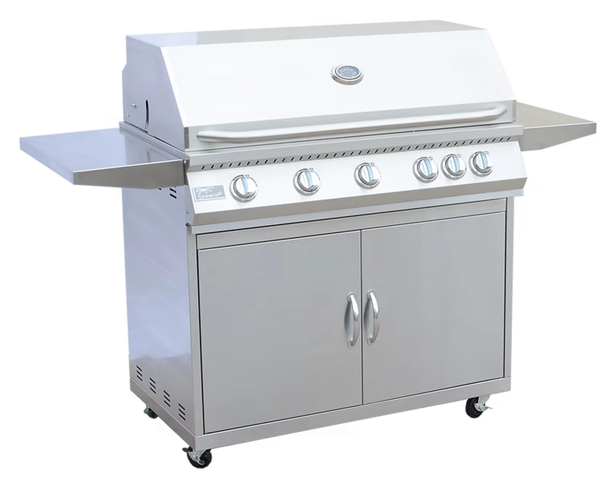 KoKoMo 5 Burner Grill with Cart Main Front View