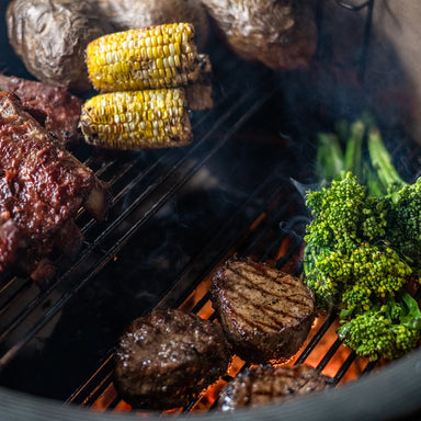 Kamado Joe KJ15040721 Food on Grill