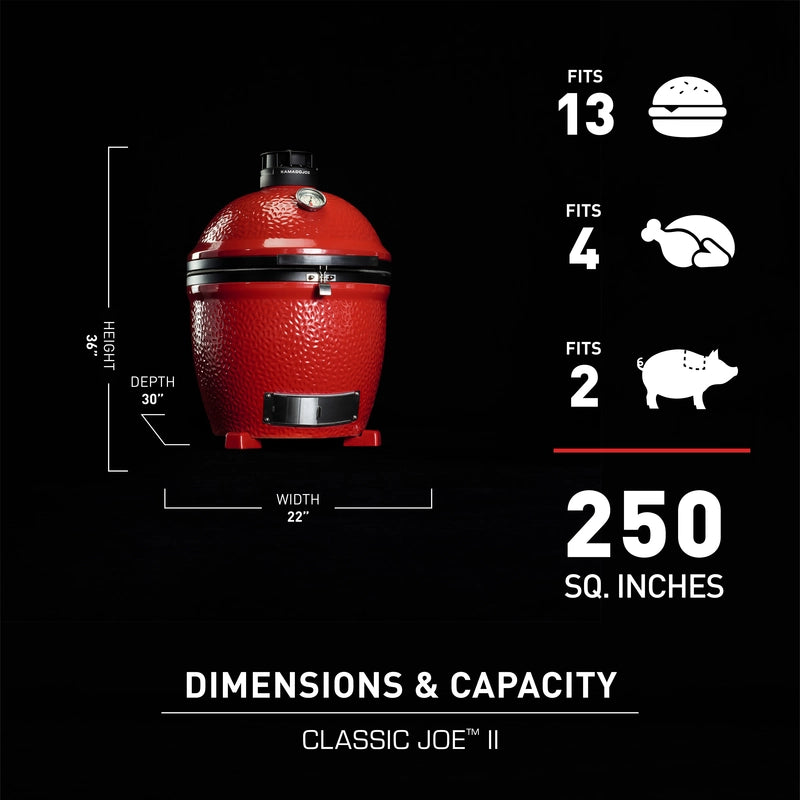Kamado Joe KJ23NRHC Dimensions