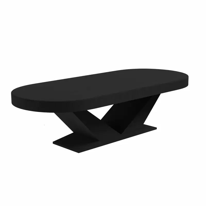 Arts Gameroom Luxor Poker Table - Ebony Black Dining Top