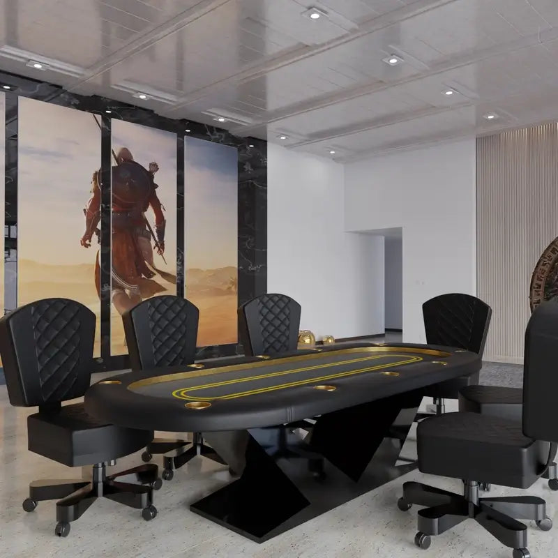 Arts Gameroom Luxor Poker Table - Lifestyle