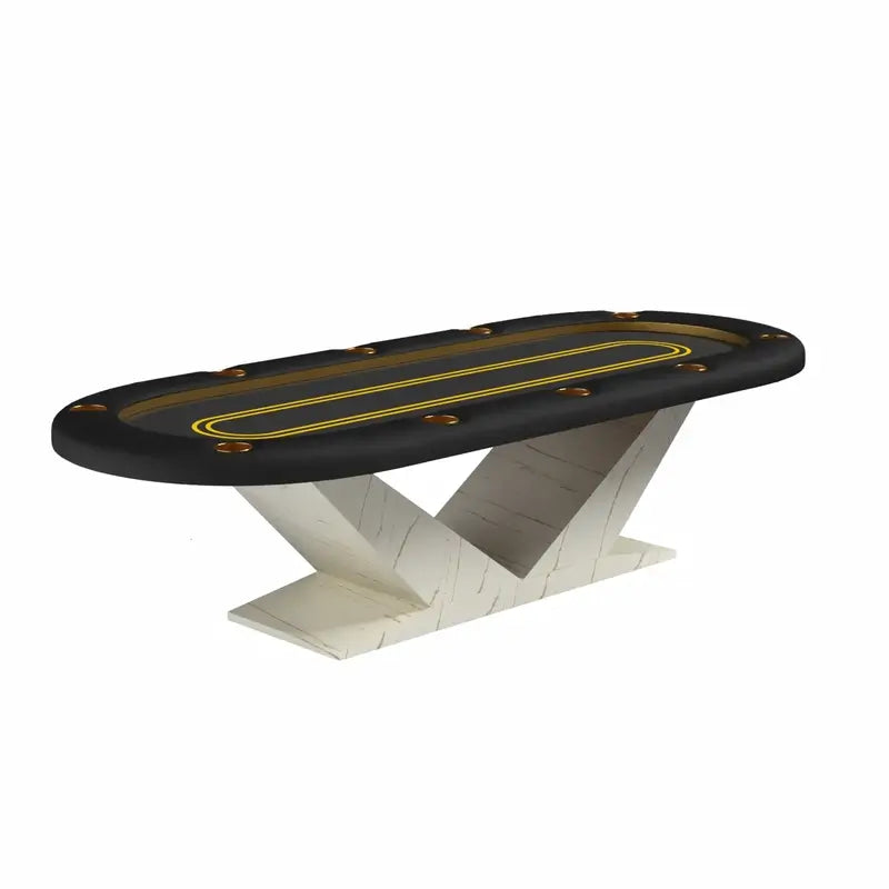 Arts Gameroom Luxor Poker Table - Quartz Marble