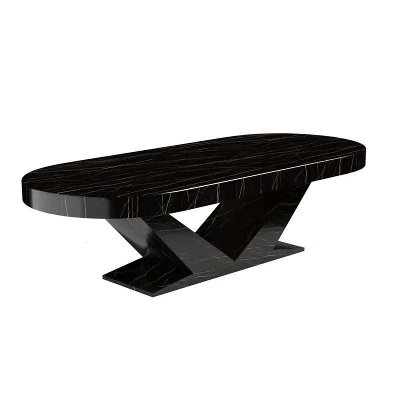Arts Gameroom Luxor Poker Table - Sahara Noir Dining Top