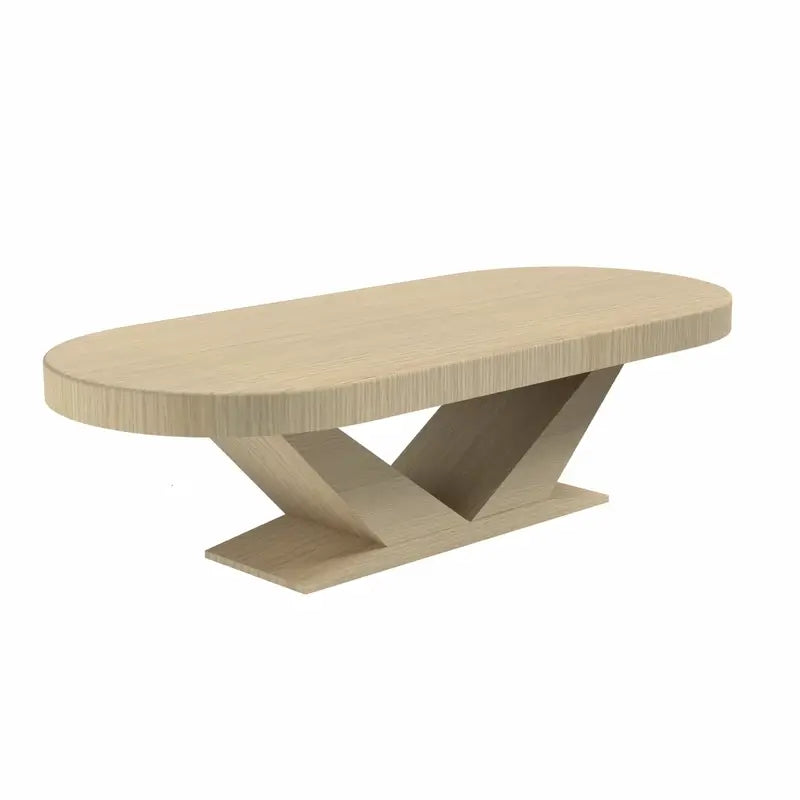 Arts Gameroom Luxor Poker Table - White Oak Dining Top