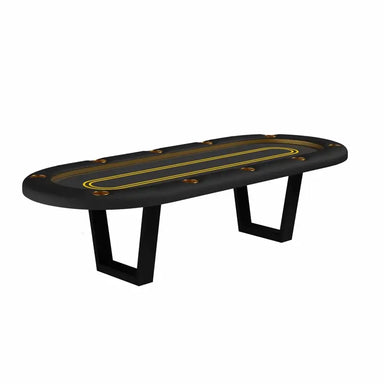 Arts Gameroom Manetho Poker Table - Ebony Black