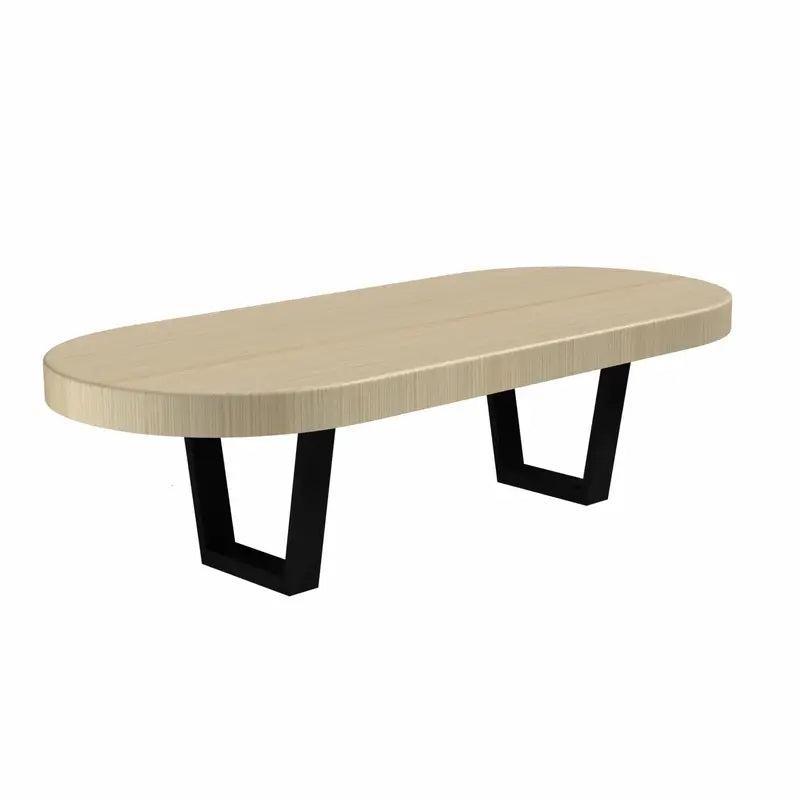 Arts Gameroom Manetho Poker Table - White Oak Dining Top