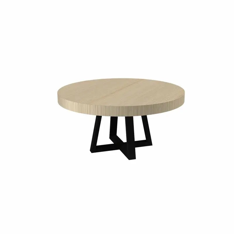 Manetho Round Poker Table by Arts Gameroom White Oak Dining Top