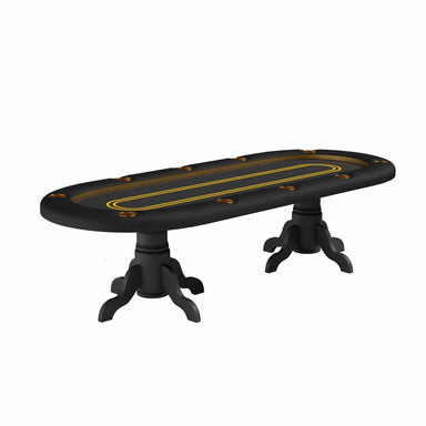 Arts Gameroom Retro Oval Poker Table