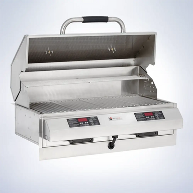 ElectriChef Ruby 32" Dual Built-in Grill - Open Lid