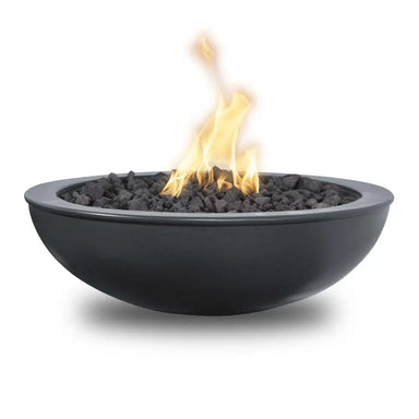 The Outdoor Plus Sedona 48" Powder Coat Fire Pit - Black