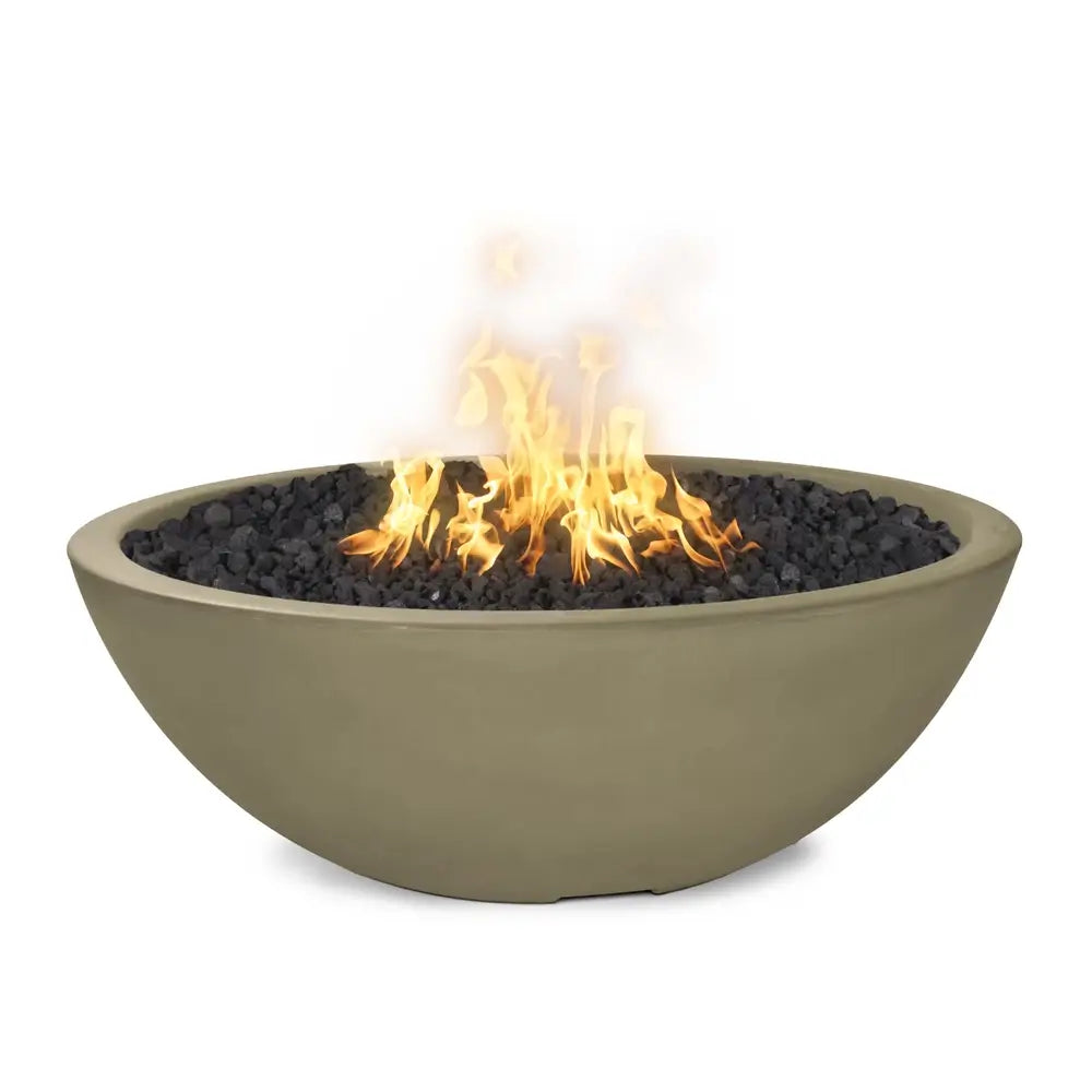 The Outdoor Plus Sedona GFRC Fire Pit – Narrow Ledge Ash