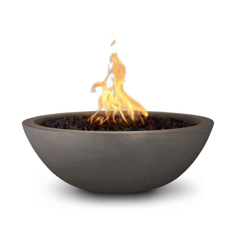 The Outdoor Plus Sedona GFRC Concrete Fire Bowl - Chestnut