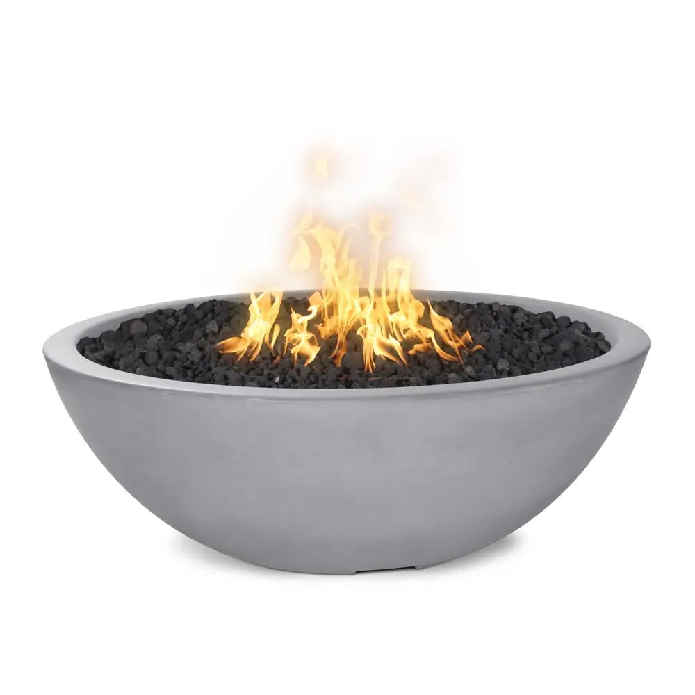 The Outdoor Plus Sedona GFRC Fire Pit – Narrow Ledge Natural Gray