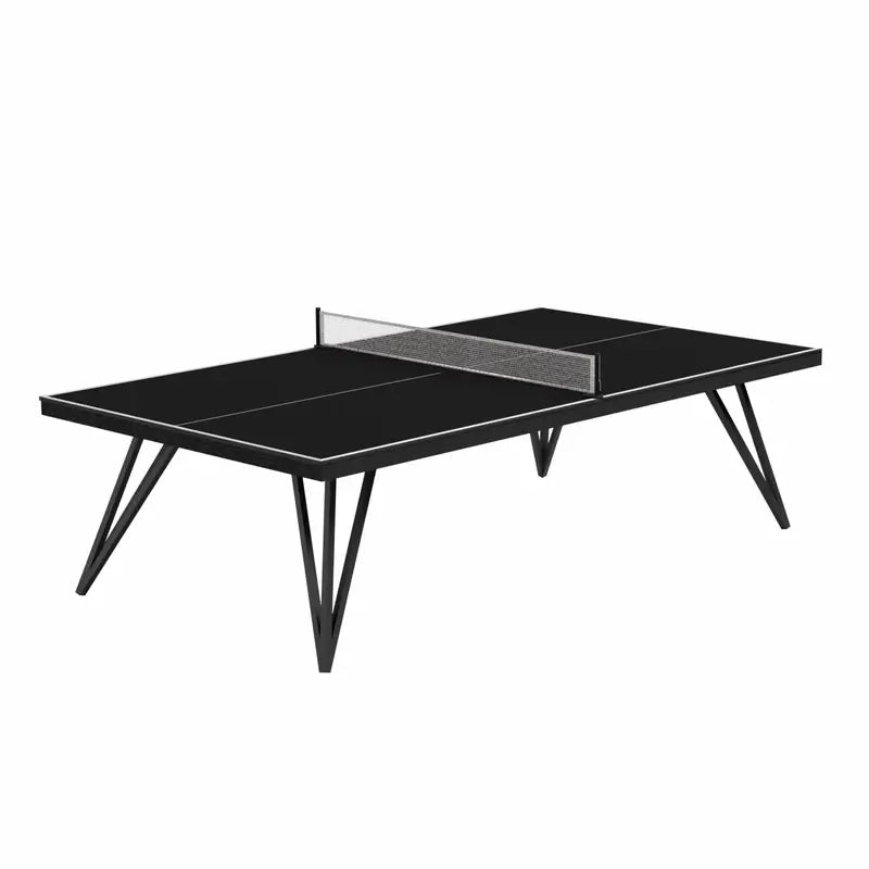Arts Gameroom Star Ping Pong Table - Ebony Black
