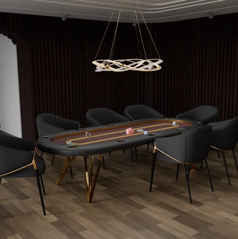 Arts Gameroom Star Texas Hold'em Poker Table Lifestyle